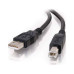 C2G 1m USB 2.0 A/B Cable - Black (3.3ft)