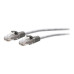 C2G 20ft Cat6a Snagless Unshielded UTP Slim Ethernet Patch Cable Gray C2G30123
