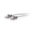 C2G 20ft Cat6a Snagless Unshielded UTP Slim Ethernet Patch Cable Gray C2G30123