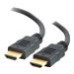 C2G 1.5ft High Speed HDMI® Cable with Ethernet for TVs  Laptops  and Chromebooks.