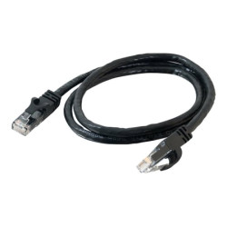 C2G Cat6 Booted Unshielded (UTP) Network Patch Cable - Patch cable - RJ-45 (M) to RJ-45 (M) - 6.6 ft - UTP - CAT 6 - molded  snagless  stranded - black