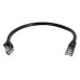 C2G Cat6 Booted Unshielded (UTP) Network Patch Cable - Patch cable - RJ-45 (M) to RJ-45 (M) - 6.6 ft - UTP - CAT 6 - molded  snagless  stranded - black
