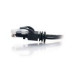C2G Cat6 Booted Unshielded (UTP) Network Patch Cable - Patch cable - RJ-45 (M) to RJ-45 (M) - 6.6 ft - UTP - CAT 6 - molded  snagless  stranded - black