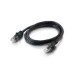 C2G Cat6 Booted Unshielded (UTP) Network Patch Cable - Patch cable - RJ-45 (M) to RJ-45 (M) - 33 ft - UTP - CAT 6 - molded  snagless  stranded - black