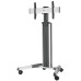 Chief LPAUB, Large Fusion® Manual Height Adjustable Mobile AV Cart