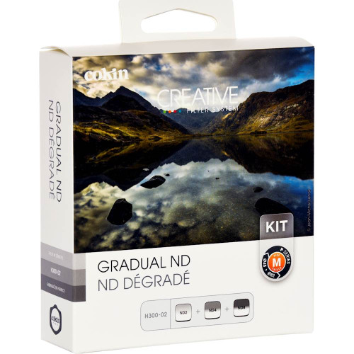 Cokin P Series Hard-Edge Graduated 0.3 / 0.6 / 0.9 Neutral Density Filter Kit