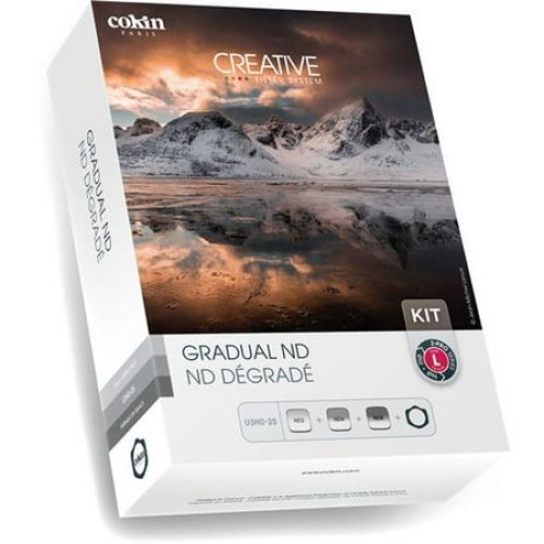 Cokin Three Gradual ND Creative Filter System with L Size Z Pro Filter Holder