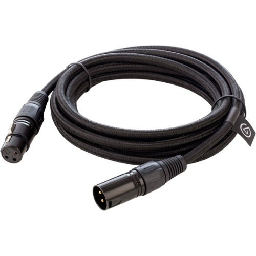 Elgato - 10' XLR Microphone Cable - Black