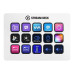 Elgato - Stream Deck MK.2 Full-size Wired USB Keypad with 15 Customizable LCD keys and Interchangeable Faceplate - White