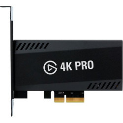 Elgato - 4K Pro – 8K60 Passthrough/4K60 Capture for PC, PS5, Xbox Series X with HDMI 2.1, VRR, HDR10 - Black