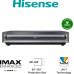 Hisense PX3-PRO Ultra short throw projector 2700 ANSI lumens DLP UHD 4K (3840x2160) Black, Dark Grey