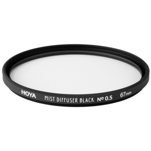Hoya 67mm Mist Diffuser Black No. 0.5 Glass Filter