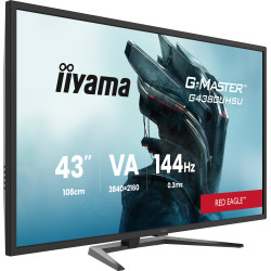 iiyama G-MASTER G4380UHSU-B2 computer monitor 108 cm (42.5") 3840 x 2160 pixels 4K Ultra HD LED Black