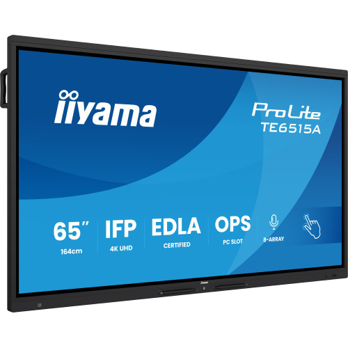 iiyama TE6515A-B1AG Signage Display Interactive flat panel 163.8 cm (64.5