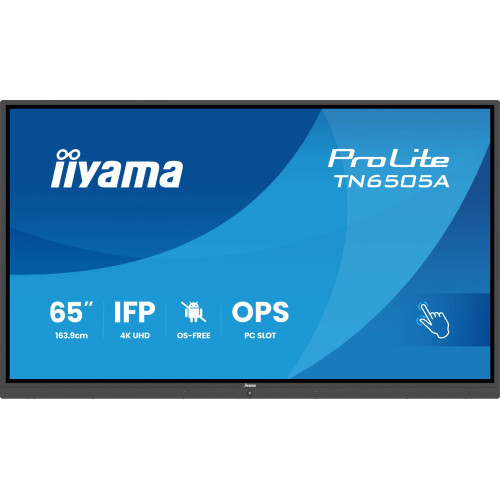 iiyama TN6505A-B1AG Signage Display Interactive flat panel 163.8 cm (64.5