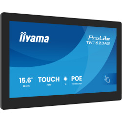 iiyama TW1623AS-B3P computer monitor 39.6 cm (15.6") 1920 x 1080 pixels Full HD LED Touchscreen Black