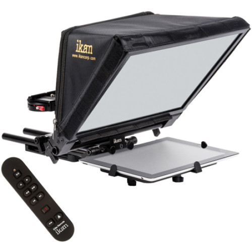 Ikan Elite V2 Universal Tablet and iPad Teleprompter with Remote