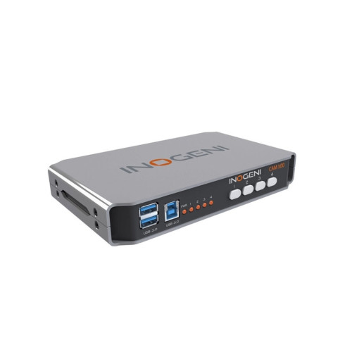 Inogeni Switcher 2x HDMI 2x USB 2.0 1080P60 + USB3.0 Camera/Source Selectors CAM300