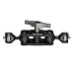 KONDOR BLUE Cine Magic Arm con doppia testa a sfera | Nero