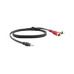 Kramer 3.5mm  To 2 Rca  Breakout Cable 3 95-0122003