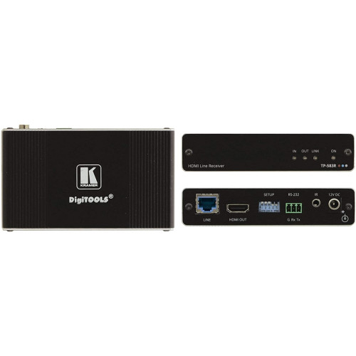 Kramer TP-583R TP-583T 4K HDR HDMI Receiver Transceiver Bundle