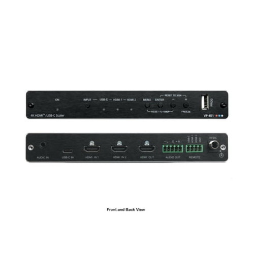 Kramer 18G 4K HDR HDMI ProScale Digital Scaler with HDMI and USB-C Inputs