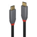 Lindy 36904 USB cable USB 3.2 Gen 2 (3.1 Gen 2) 3 m USB C 10 Gbit/s 100 W Black