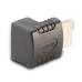 Lindy HDMI Female to HDMI Male 90 Degree Right Angle Adapter - Down