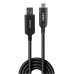 Lindy 50m USB 3.2 Gen 1 Type A to C Fibre Optic Hybrid Cable