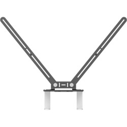 Logitech Mounting Bar for TV Mount  Video Conferencing System  Surveillance Camera  Video Bar - Gray