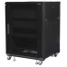 Sanus - Component 100 Series 15U A/V Rack - Black