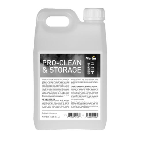 Martin Pro-Clean and Storage Fluid - 4 x 2.5L