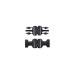 Op/Tech Gender Changer System Connector  2 Pack  1 male-to-male/1 female-to-female