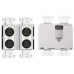 RDL DD-BN40 Wall-Mounted Bi-Directional Mic/Line Dante Interface 4 x 2