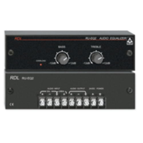 RDL RU-EQ2 Two Band Equalizer with Knobs - Terminal block