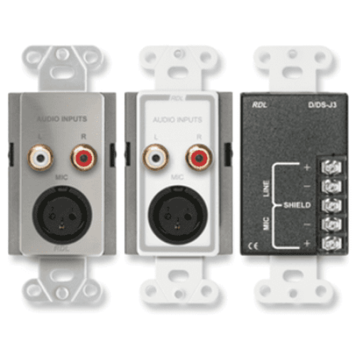 RDL D-J3 Mic-Line Input Assembly