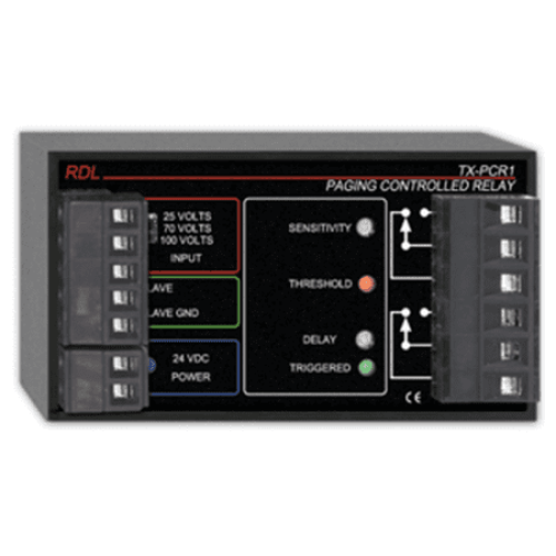 RDL TX-PCR1 Paging Controlled Relay