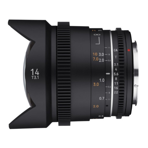 Samyang VDSLR 14mm T3.1 MK2 SLR Black