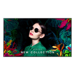 Samsung QM75C Digital signage flat panel 190.5 cm (75") LCD Wi-Fi 500 cd/m² 4K Ultra HD Black Tizen 24/7