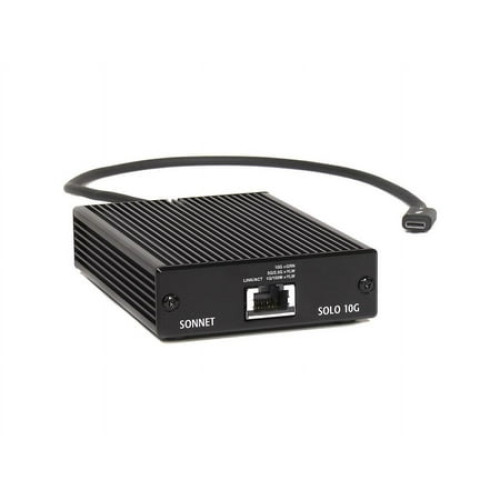 Sonnet Solo 10G Thunderbolt 3 to 10 Gigabit Ethernet Adapter with NBASE-T Support
