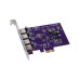 Sonnet 4PORT USB 3.0 PCIE CARD FOR MAC/WIN