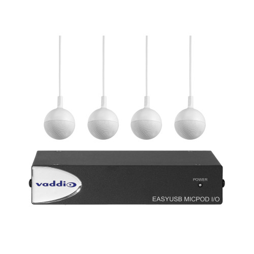 Vaddio EasyUSB MicPOD I/O with Four CeilingMICs