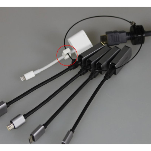 Clamp for adapters