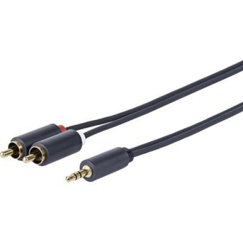 3.5MM - 2 X RCA M-M