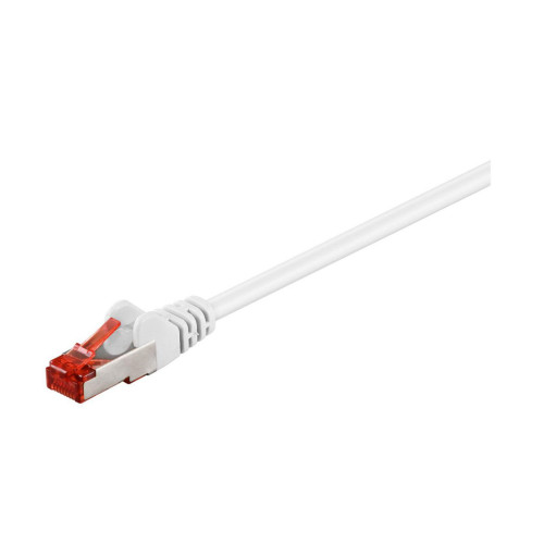 S/FTP CAT6 0.15m White LSZH