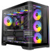Antec C5 Curve ARGB ATX Mid Tower Gaming Case - Black - 3 ARGB Fans