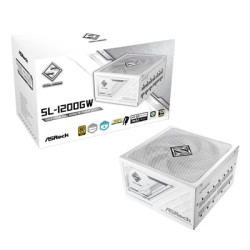 Asrock 1200W Steel Legend Sl-1200G Psu Fully Modular 80+ Gold Cybenetics Platinu