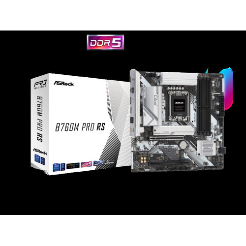 9B13-162-132 B760M Pro RS LGA 1700 Intel B760 Sata 6GBs Micro ATX Motherboard