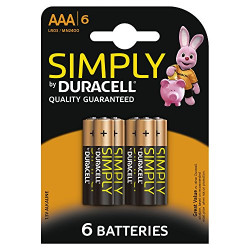 Duracell 5000394111967 household battery Single-use battery AAA Alkaline