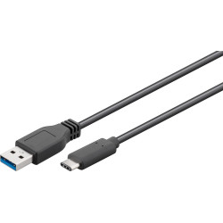 USB 3.2 Gen 1 C-A Cable, 0.5m
